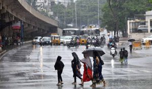 Heavy rains in Telangana and Hyderabad city