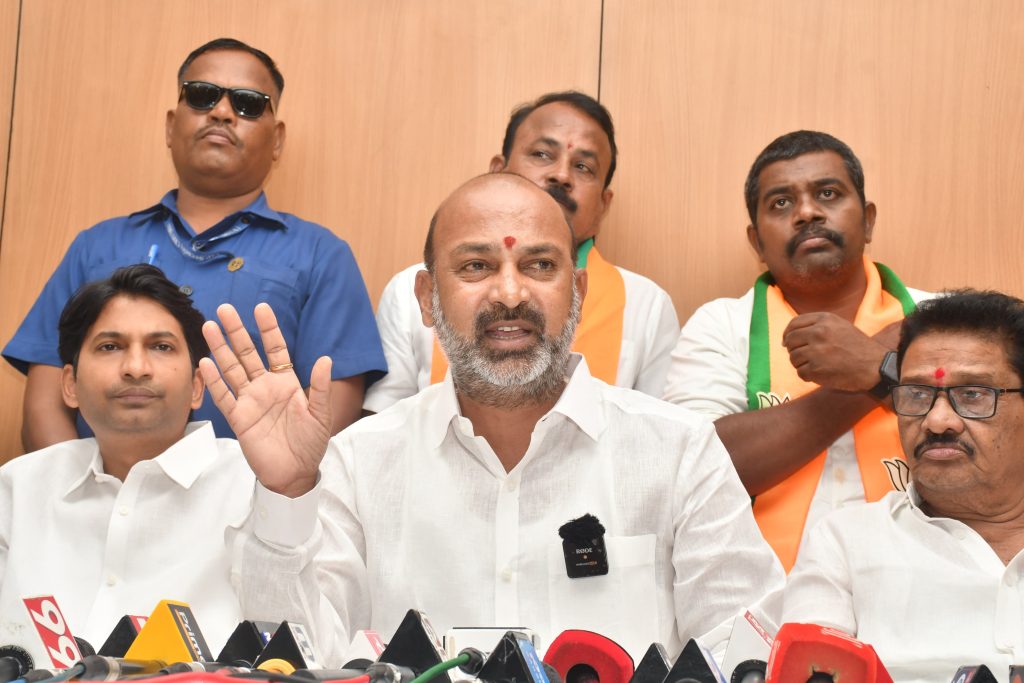 Bandi Sanjay letter to CM Revanth Reddy