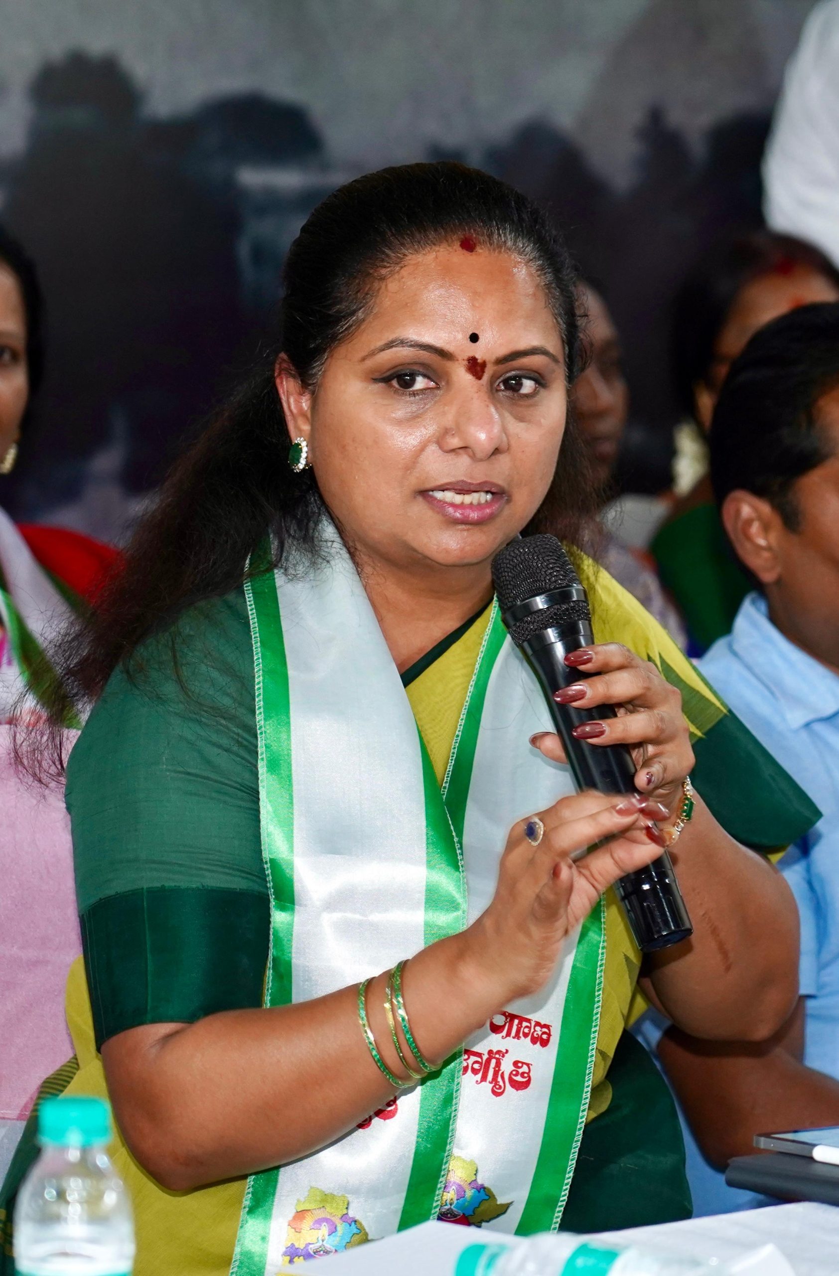 mlc Kavitha comments on Polavaram project's 5 villages