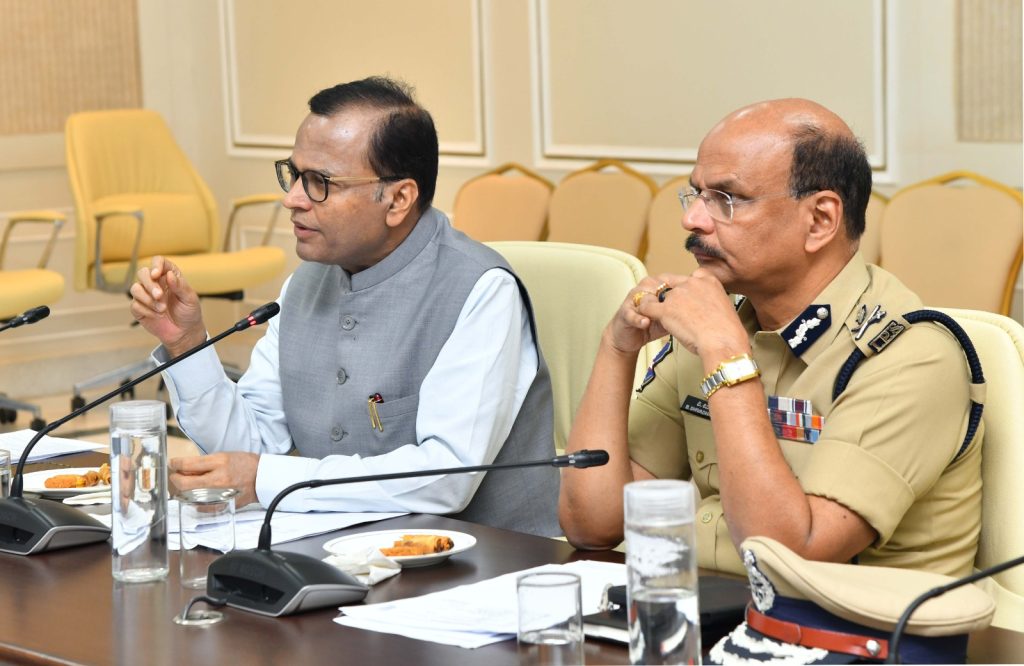 TG CS Reviews on President, vice president visit to Hydedrabad