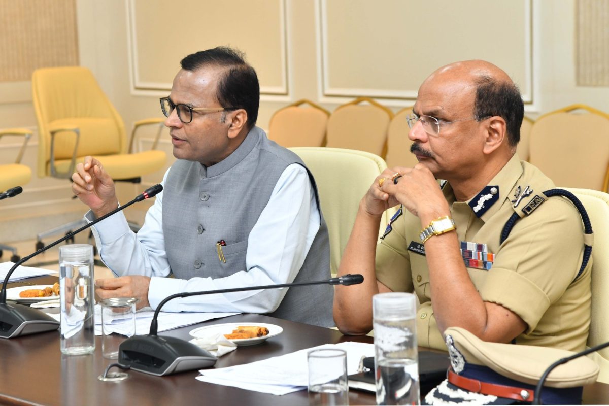TG CS Reviews on President, vice president visit to Hydedrabad
