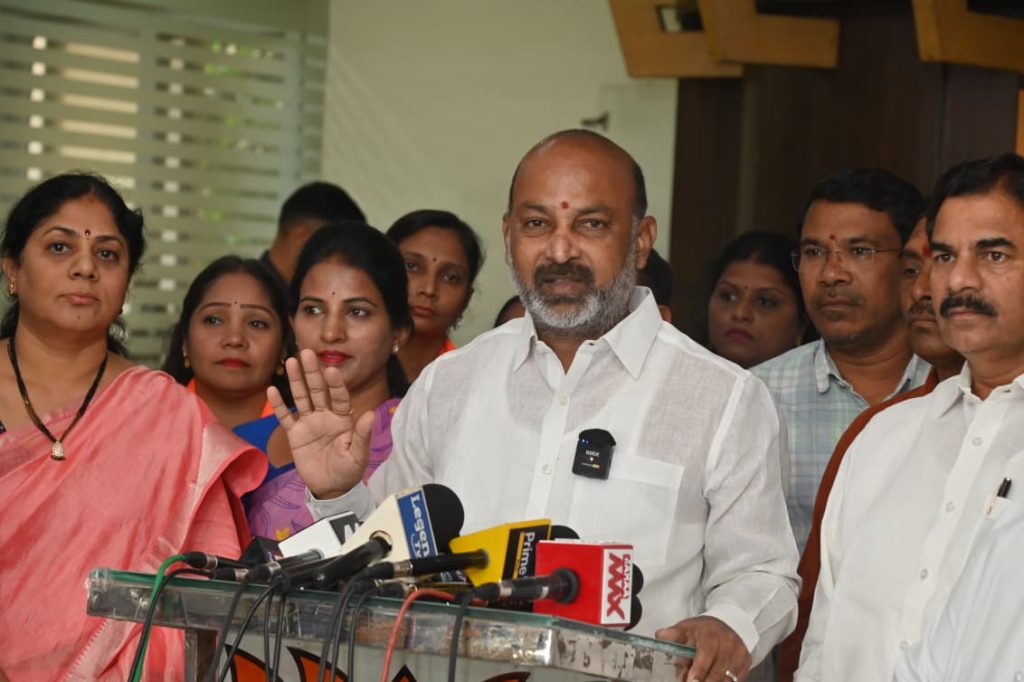 when talking about\ development does it give impression of communal bandi sanjay