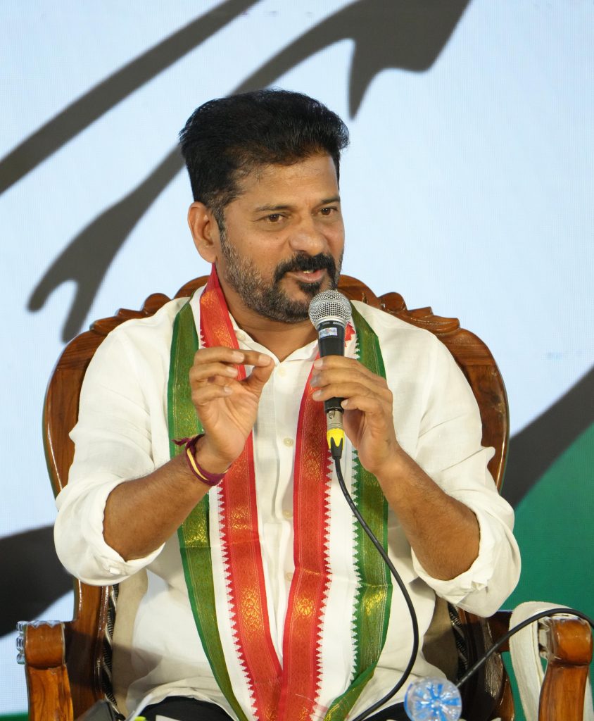 cm revanth reddy sensation comments on kishan reddy and ktr
