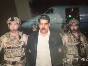 Venezuela president Maduro in custody
